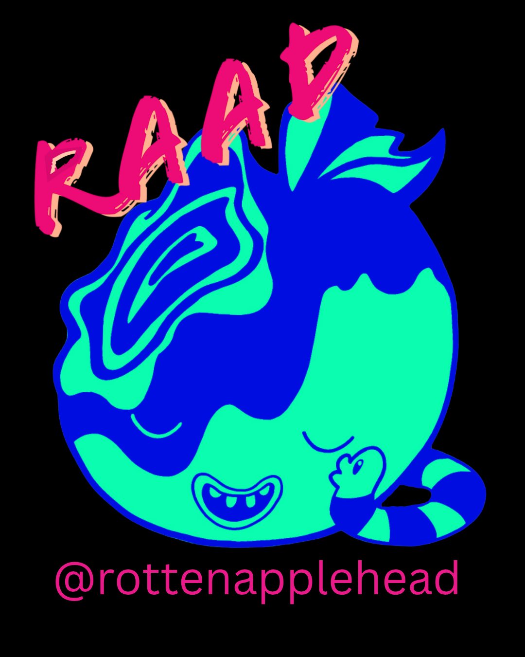 Rotten Apple Art Design