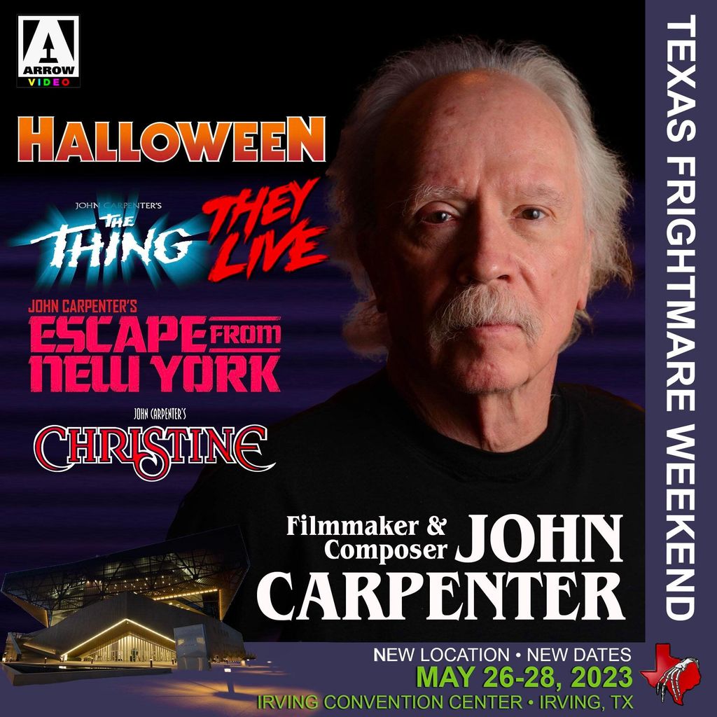 JOHN CARPENTER - APPEARING SATURDAY AND SUNDAY ONLY