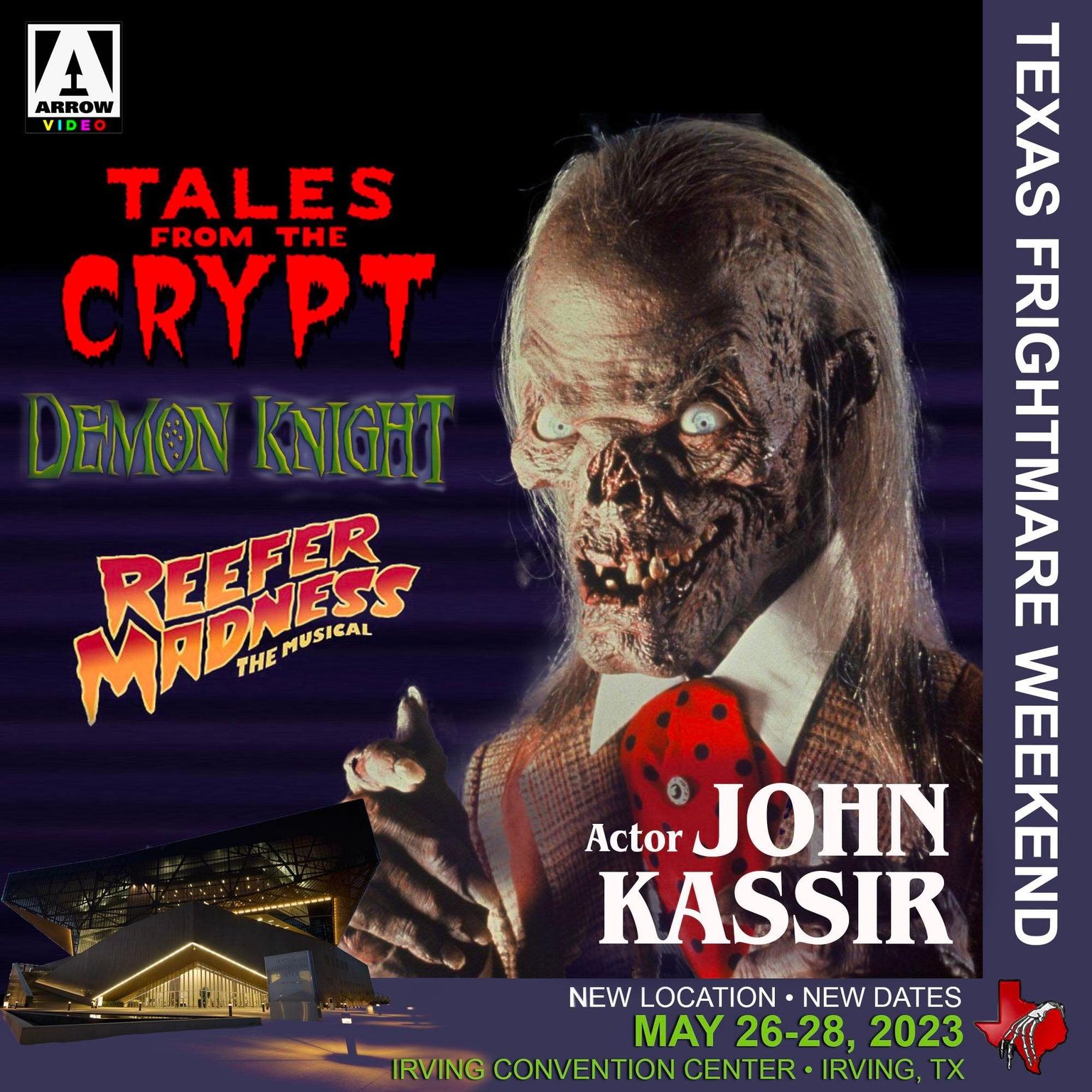 John Kassir at Texas Frightmare Weekend