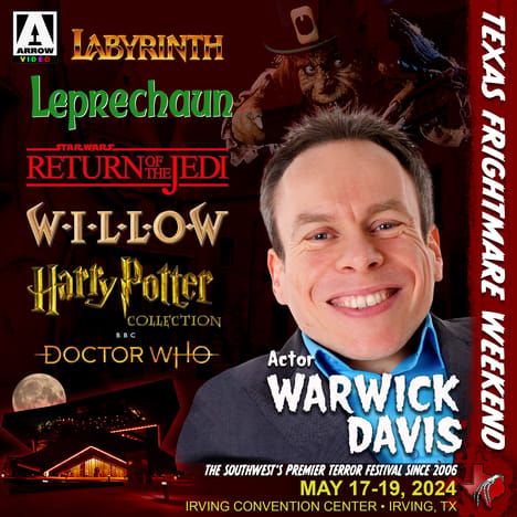 Warwick Davis Announced!