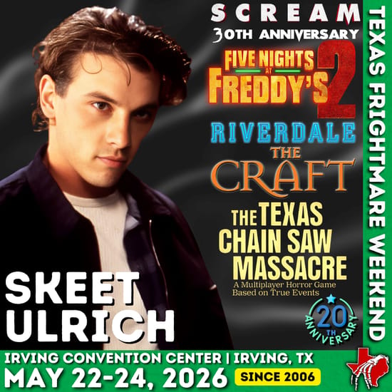 Skeet Ulrich at Texas Frightmare Weekend