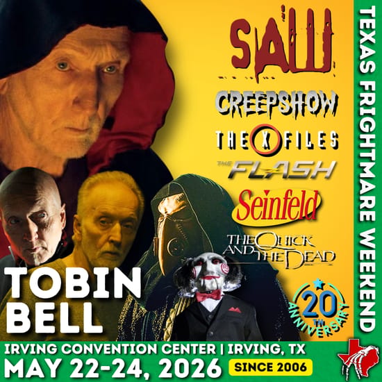 Tobin Bell at Texas Frightmare Weekend