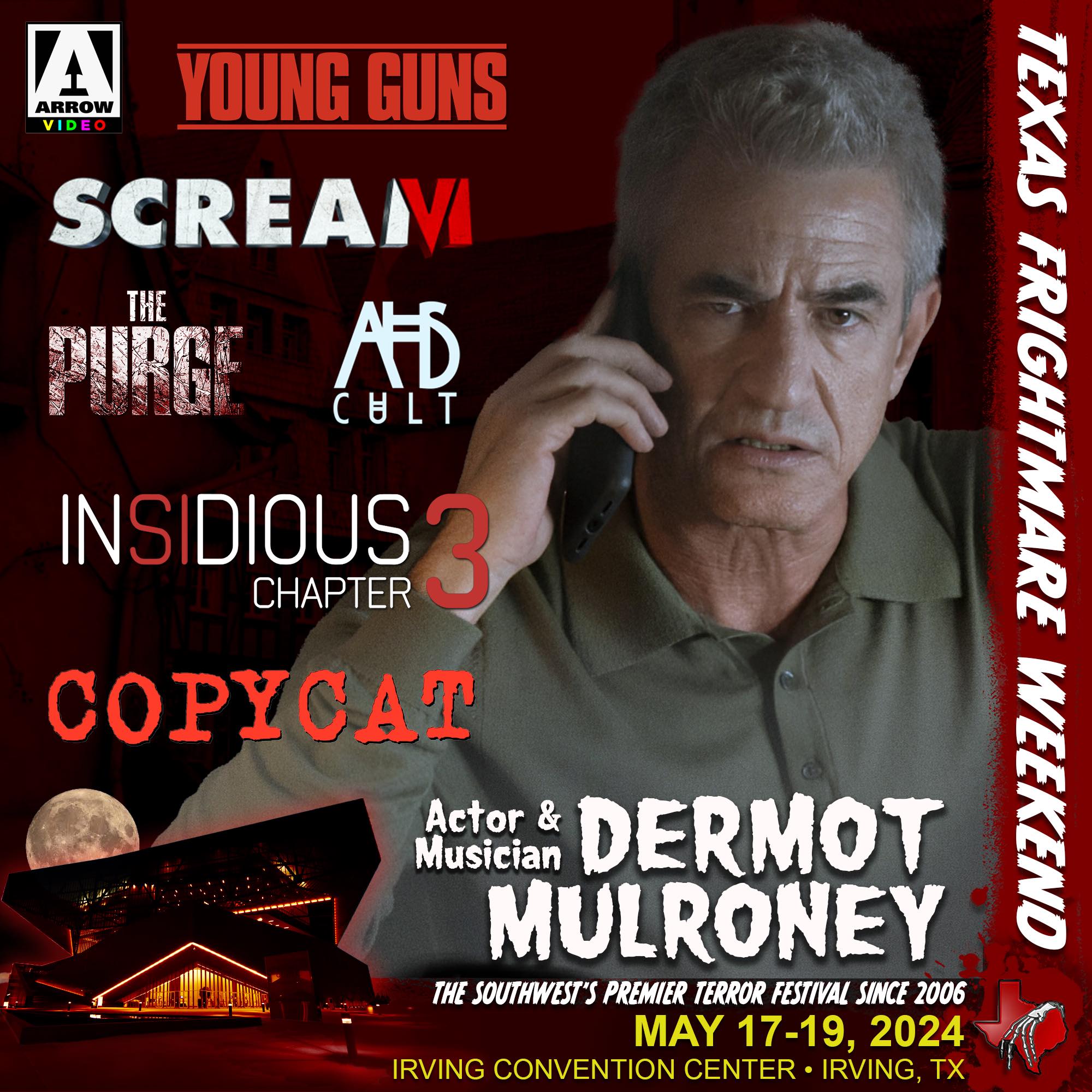 Meet Dermot Mulroney at Texas Frightmare Weekend