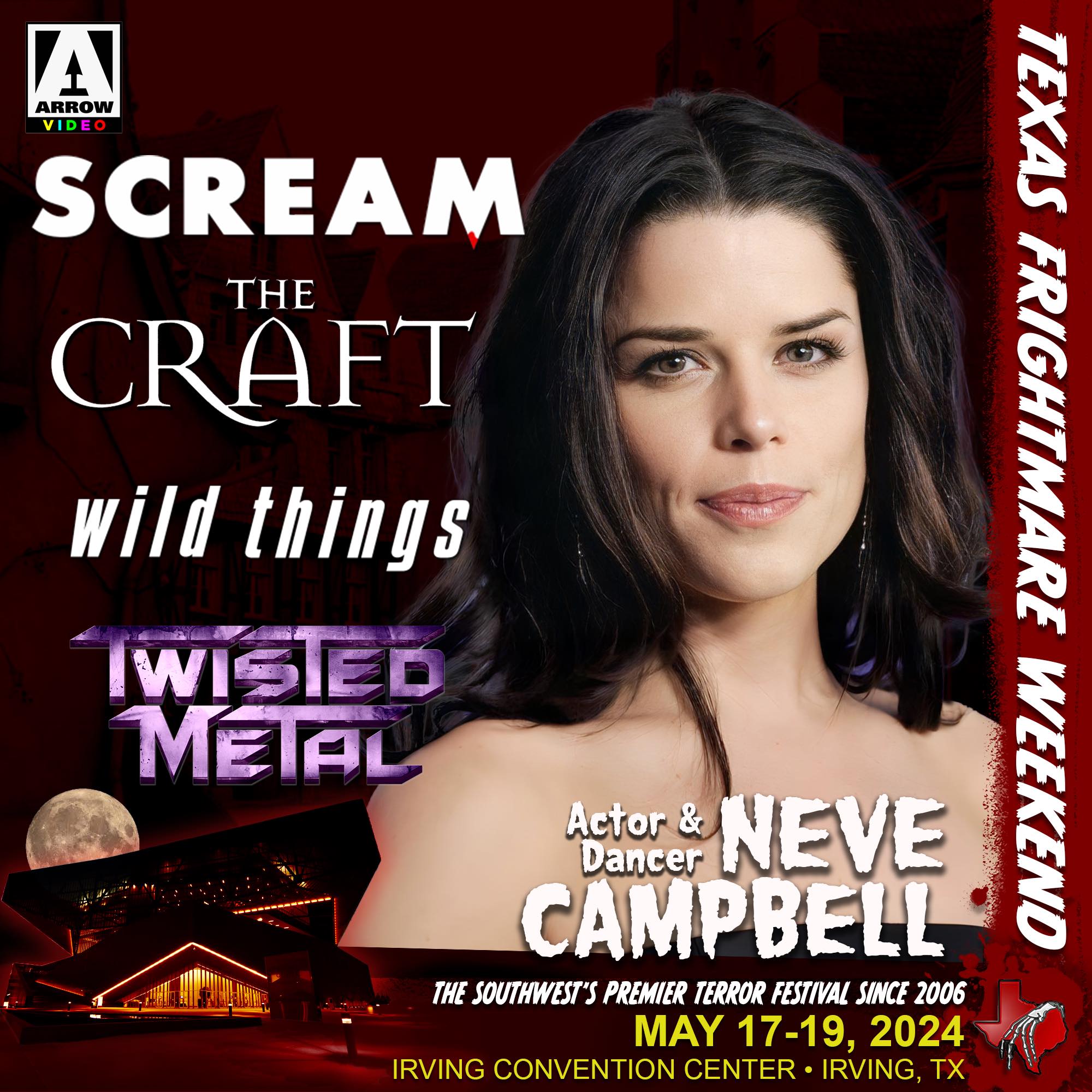 Meet Neve Campbell at Texas Frightmare Weekend in Dallas